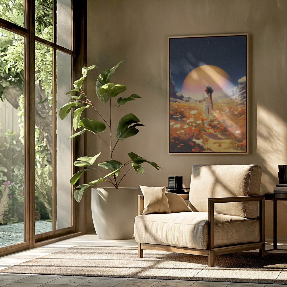 Cosmic Flower Fields | Poster