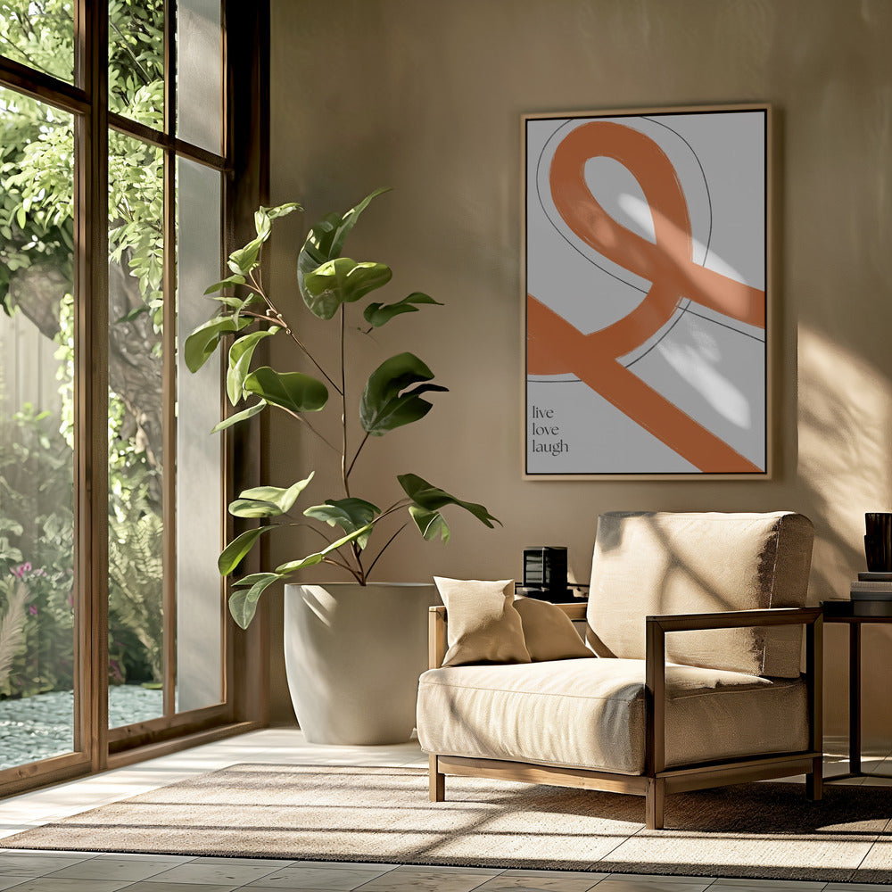 Lofe, love, laugh | Poster