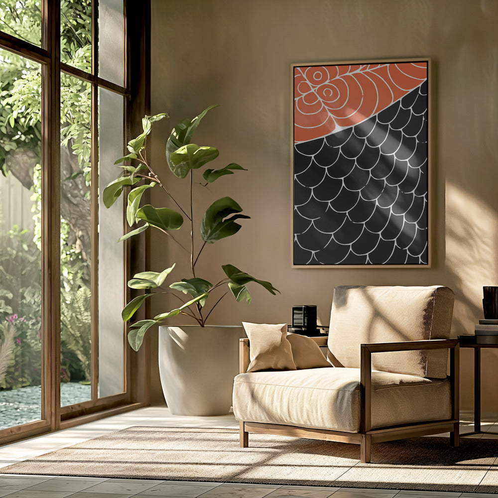 Sashimi Red and Black | Poster