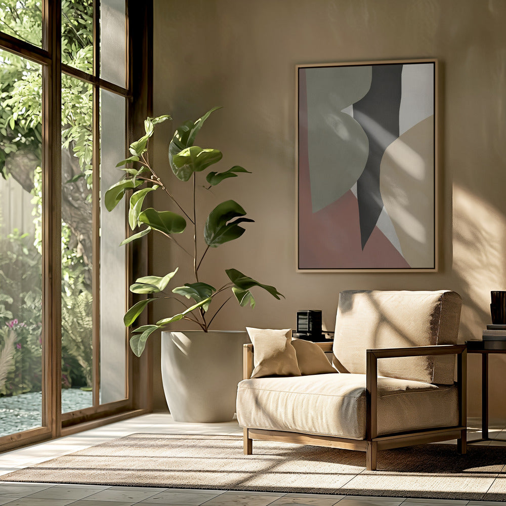 Tropical Abstract Shapes | Poster