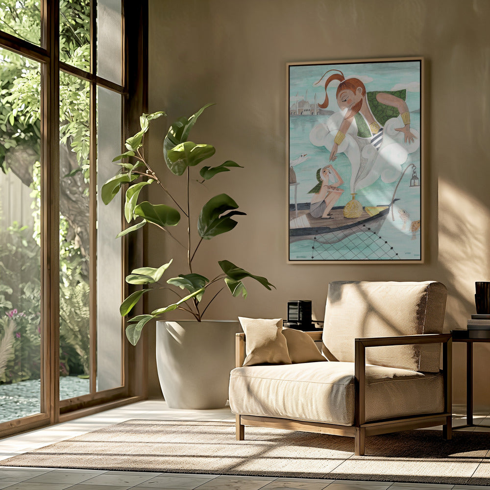 The Fisherman and the Jinni | Poster