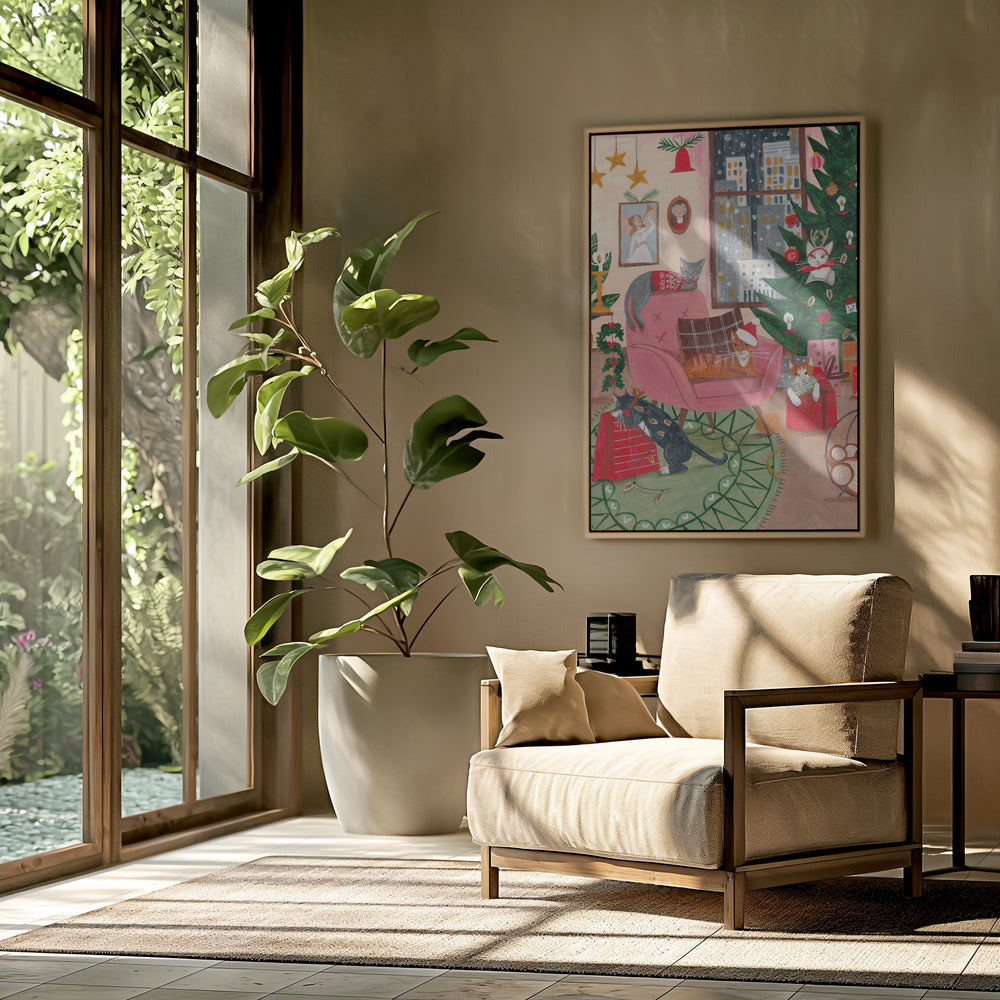 Christmas Cats in NY | Poster