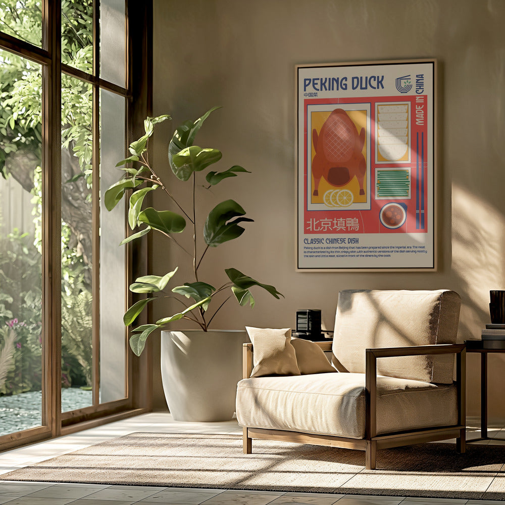 Peking Duck Japanese Food Print | Poster