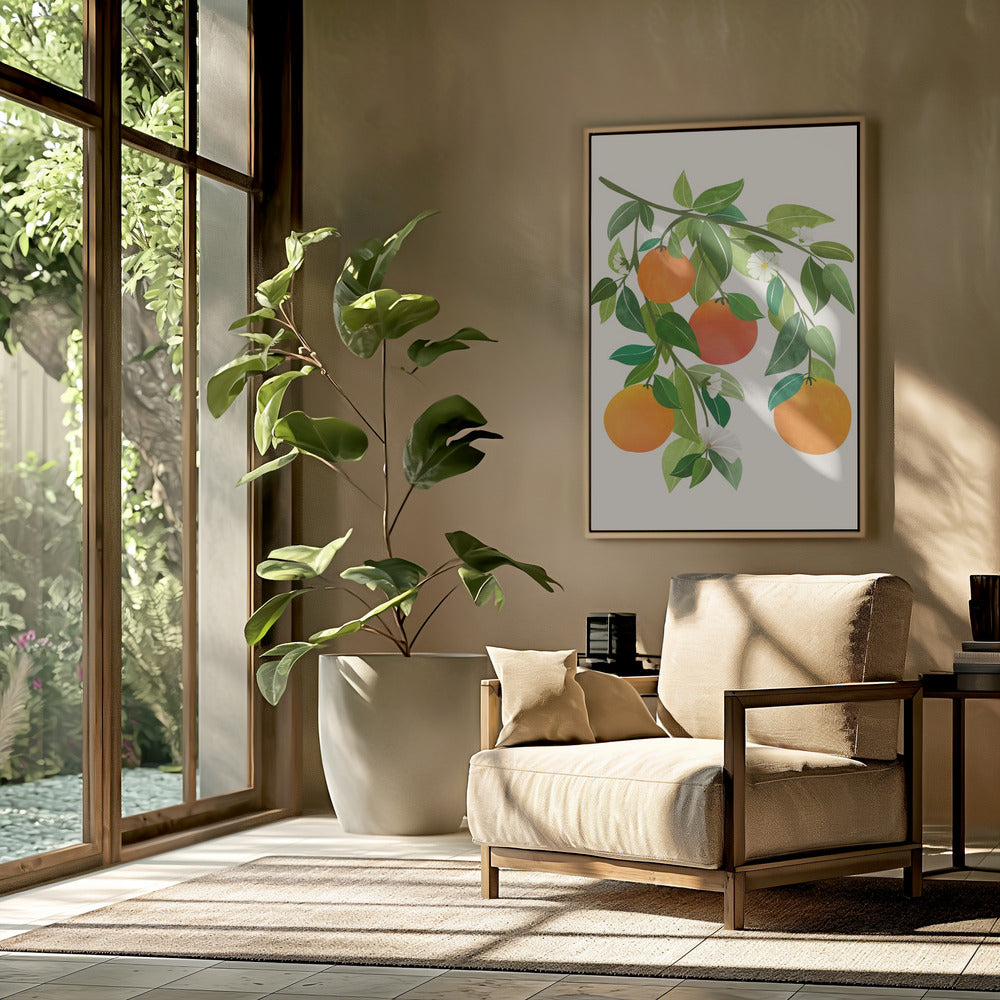 Oranges and Blossoms Ii | Poster