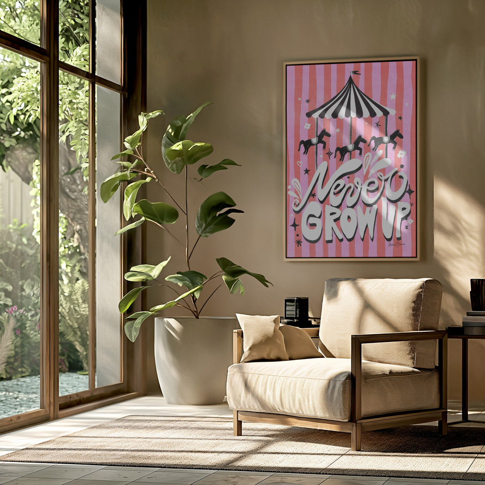 Carousel - Never Grow Up | Poster