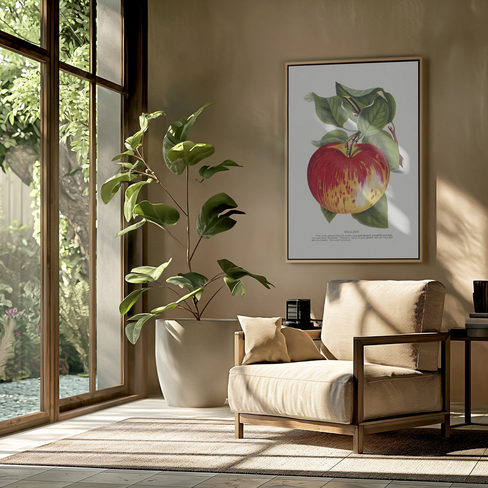 Wealthy Apple Lithograph | Poster