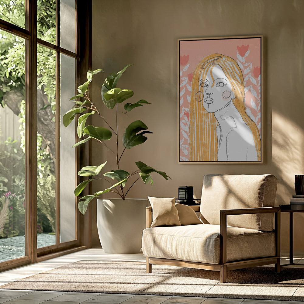Floral Gaze | Poster