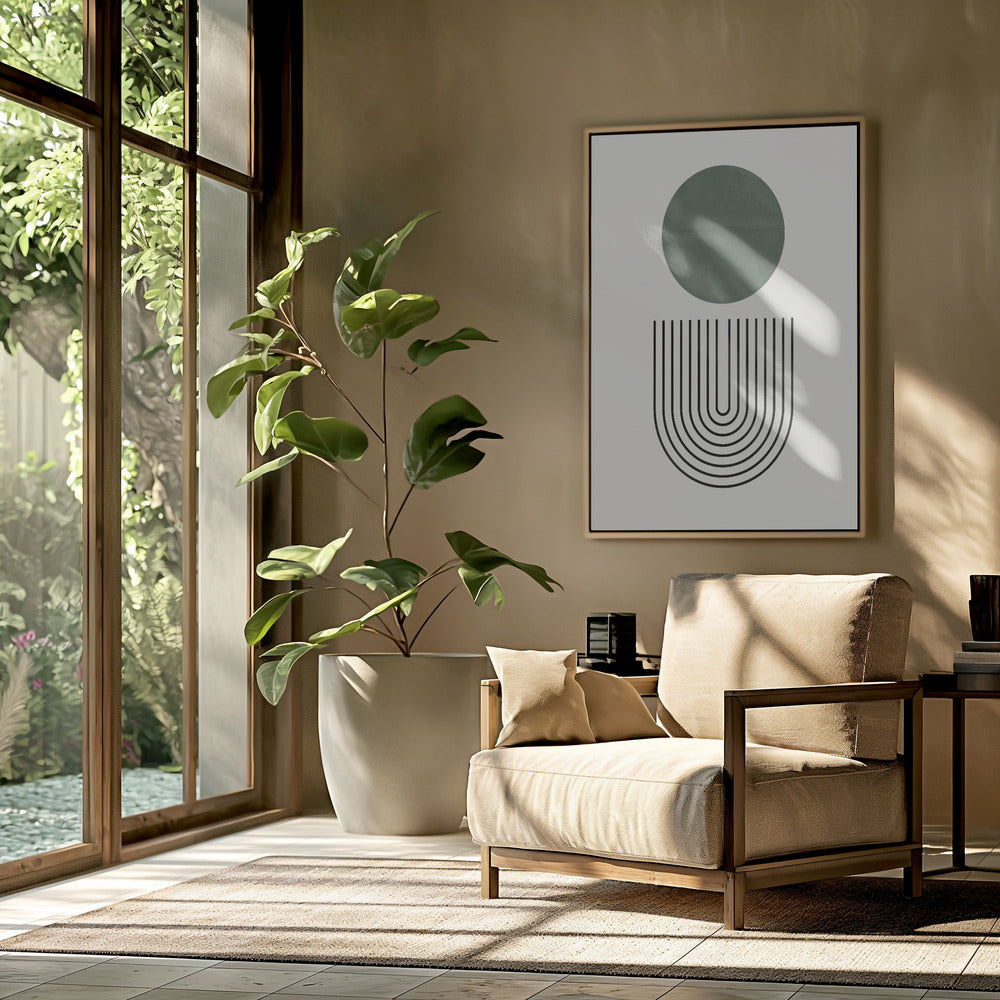 Circles and Lines | Poster