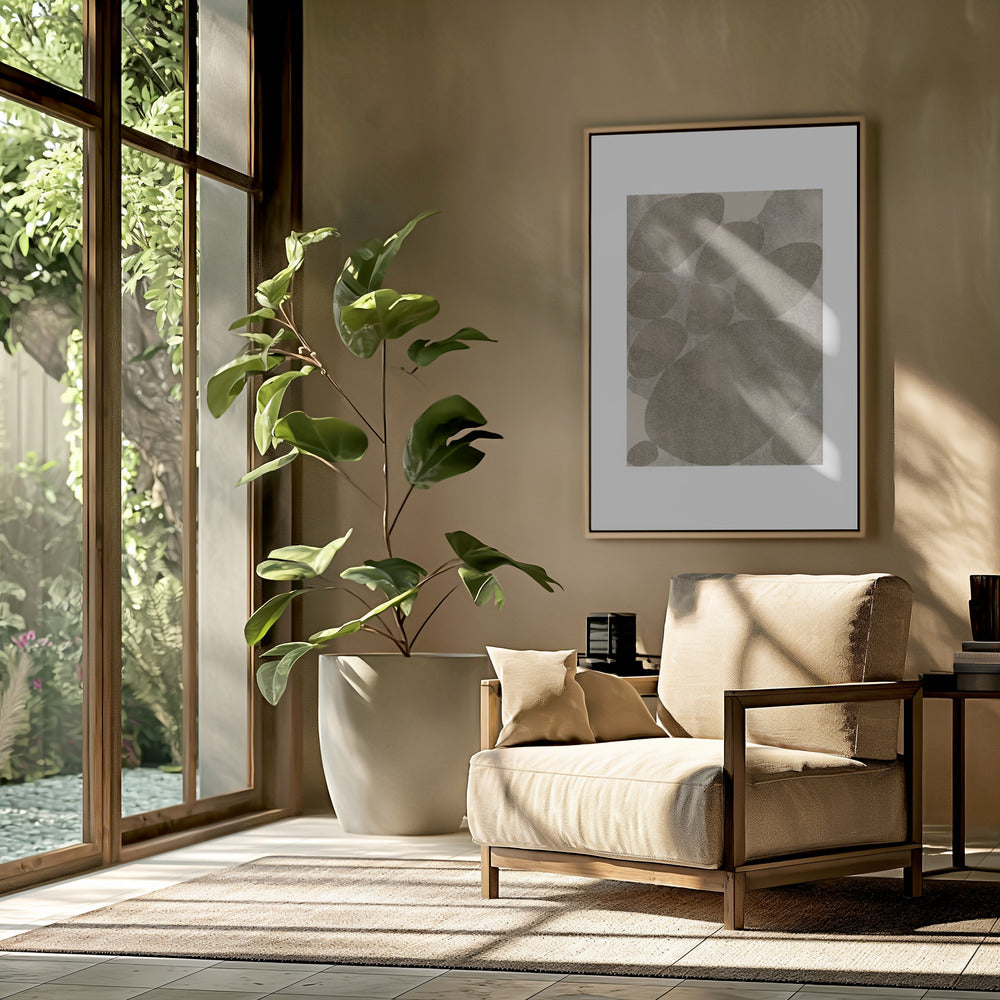 Oval Serenity | Poster