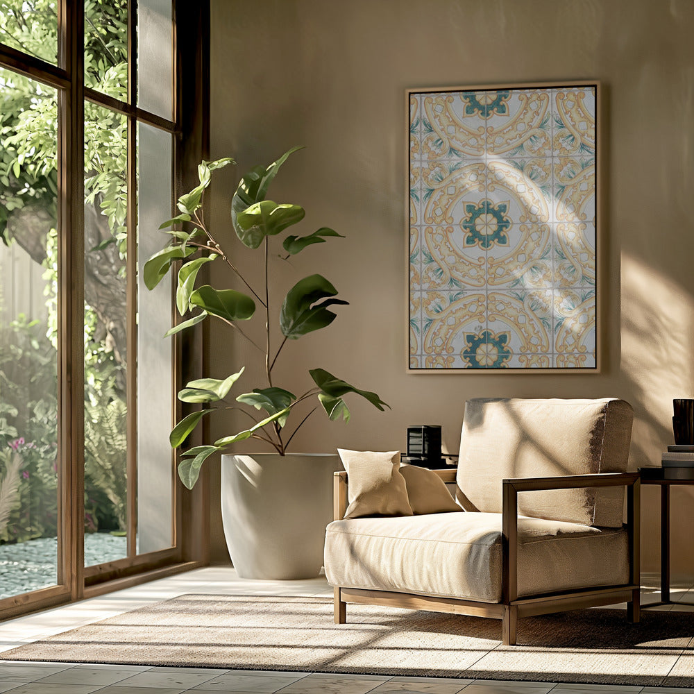 Capri Tiles | Poster