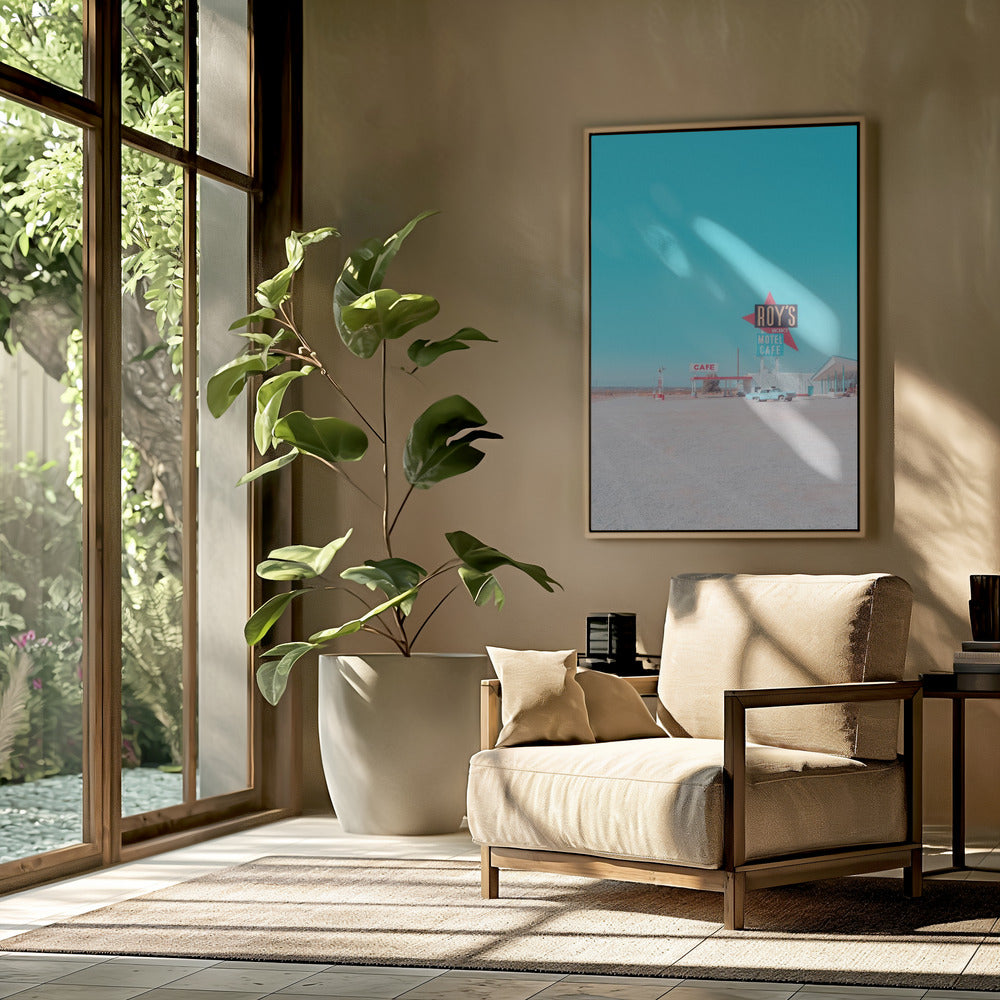 Roy&#039;s Motel Cafe Vintage Sign | Poster