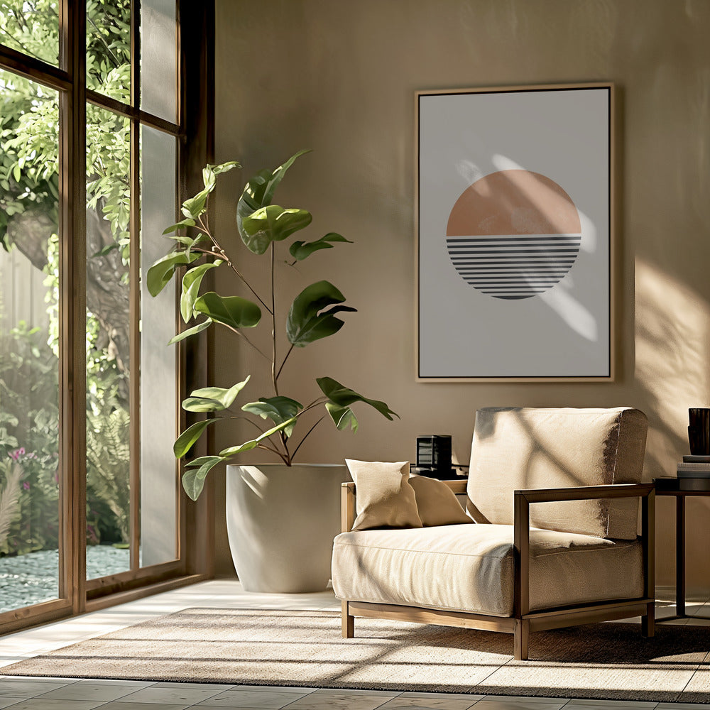 Striped Horizon | Poster