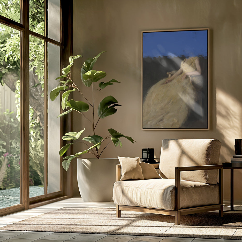 Melancholy Mood - Mix Art Media | Poster