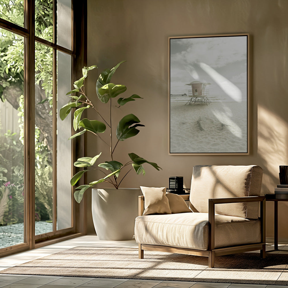 CALIFORNIA Vintage Imperial Beach | Poster