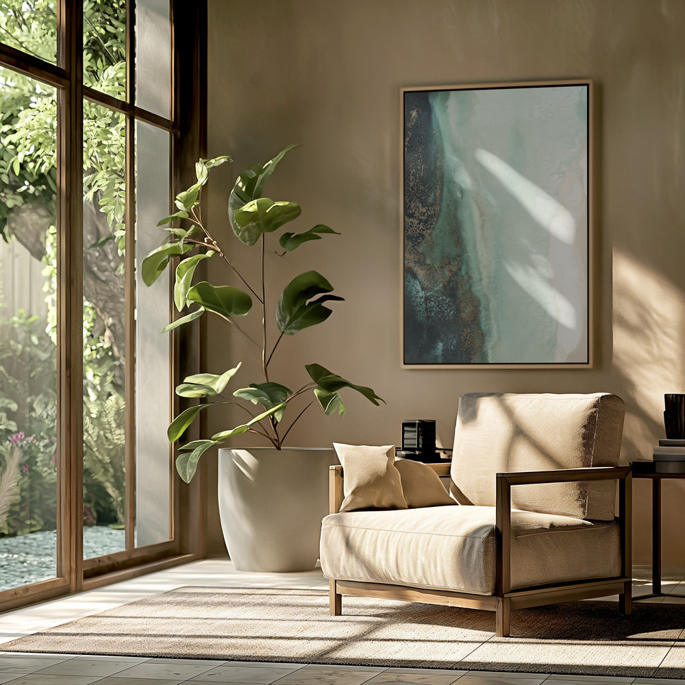 Inviting Peaceful -Jade Waters | Poster