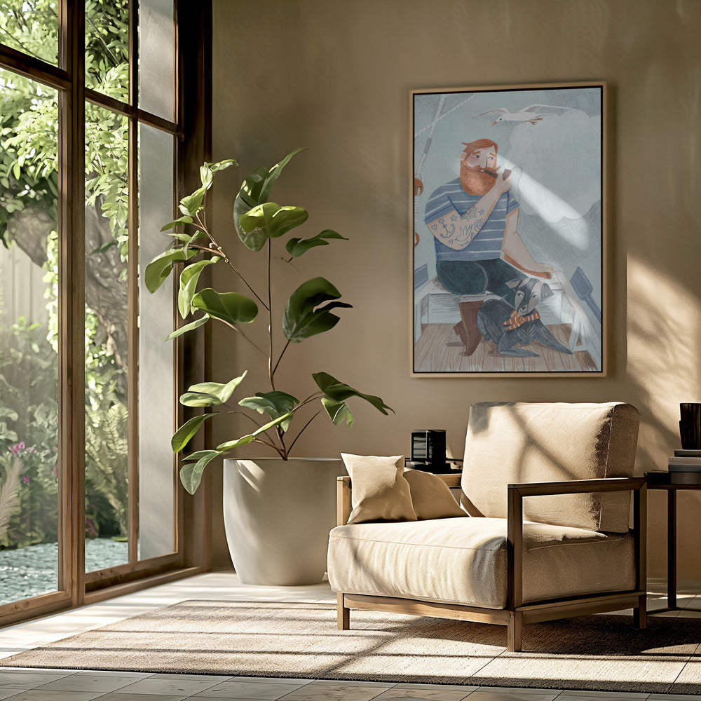 Skipper and Dog | Poster