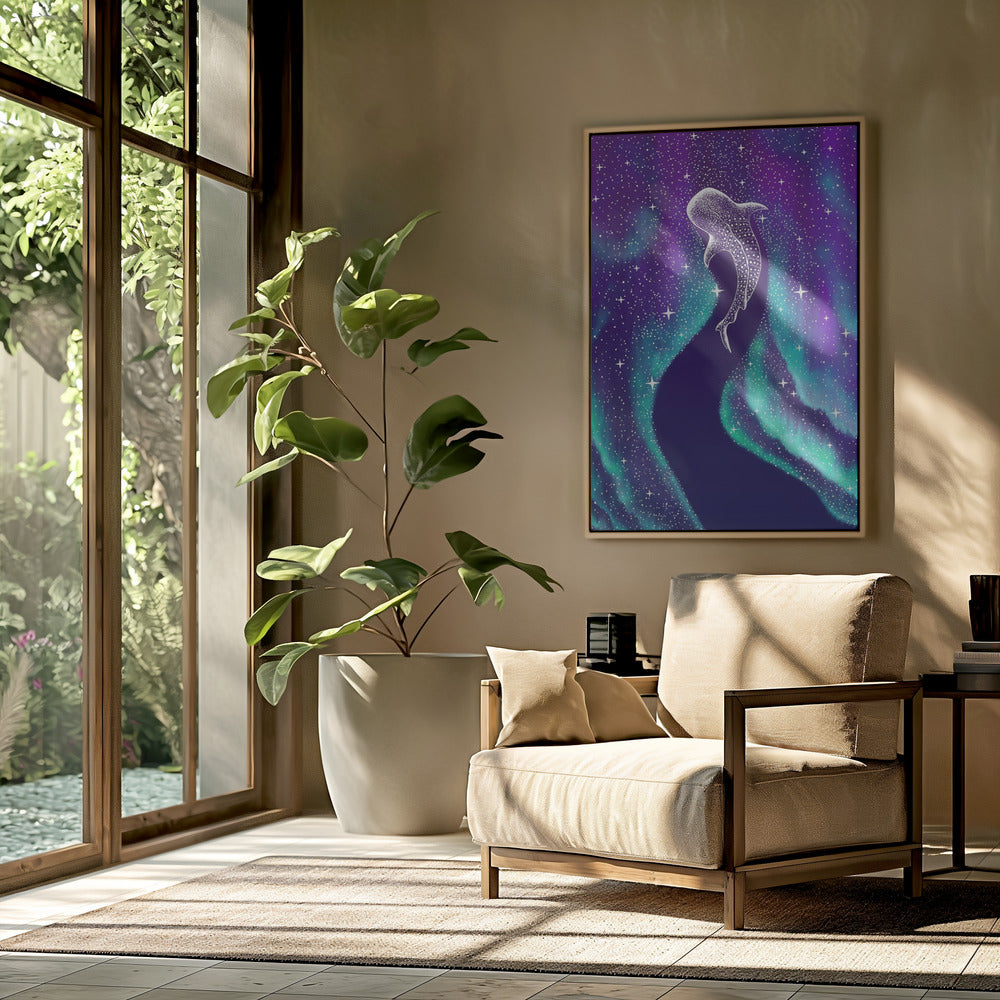 Star Eater In Northern Lights | Poster