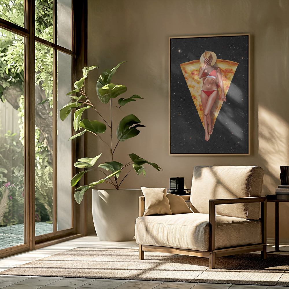 Pizza Sun Tan | Poster