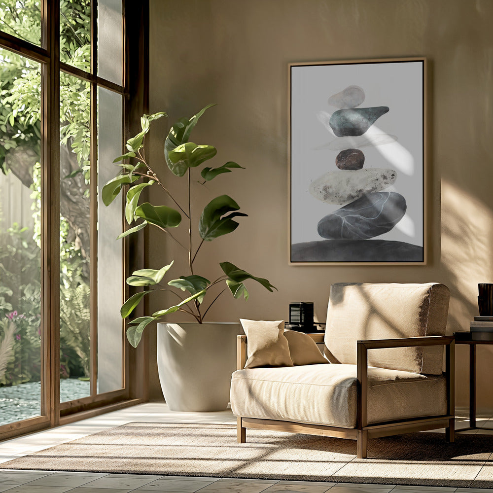 Stones from the beach | Poster