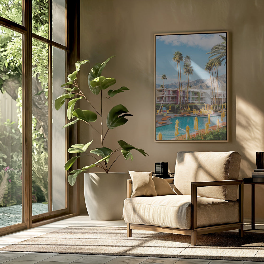 Palm Springs Saguaro | Poster