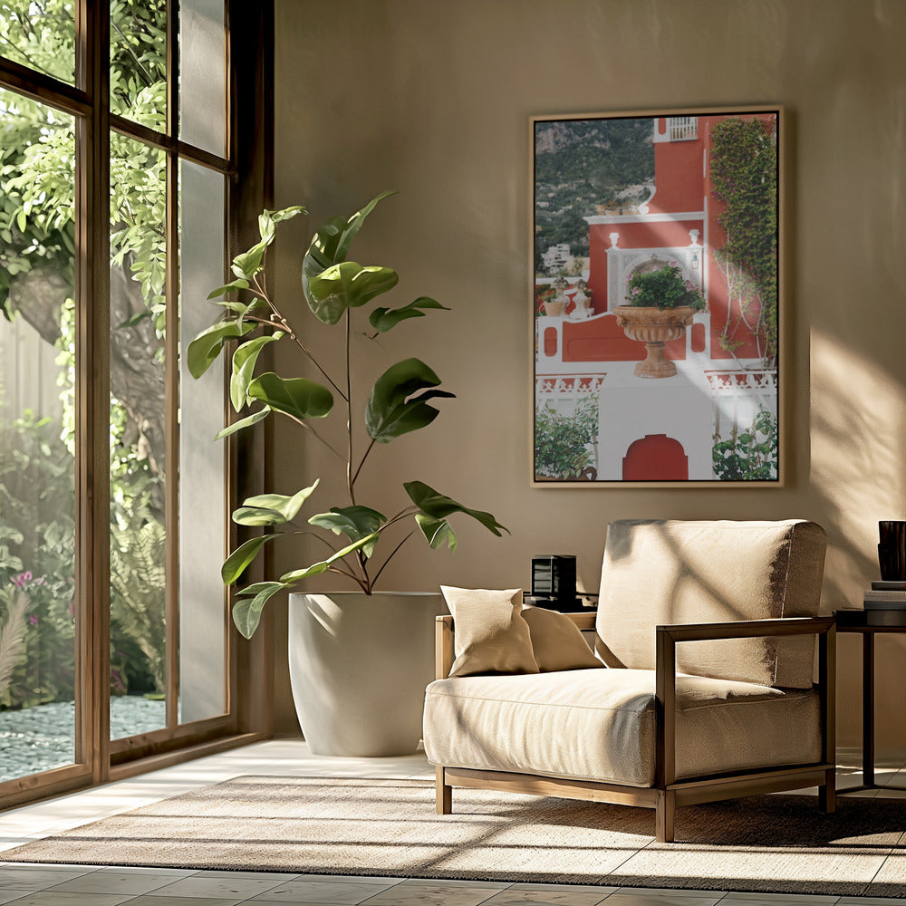 Rainy Positano IV | Poster