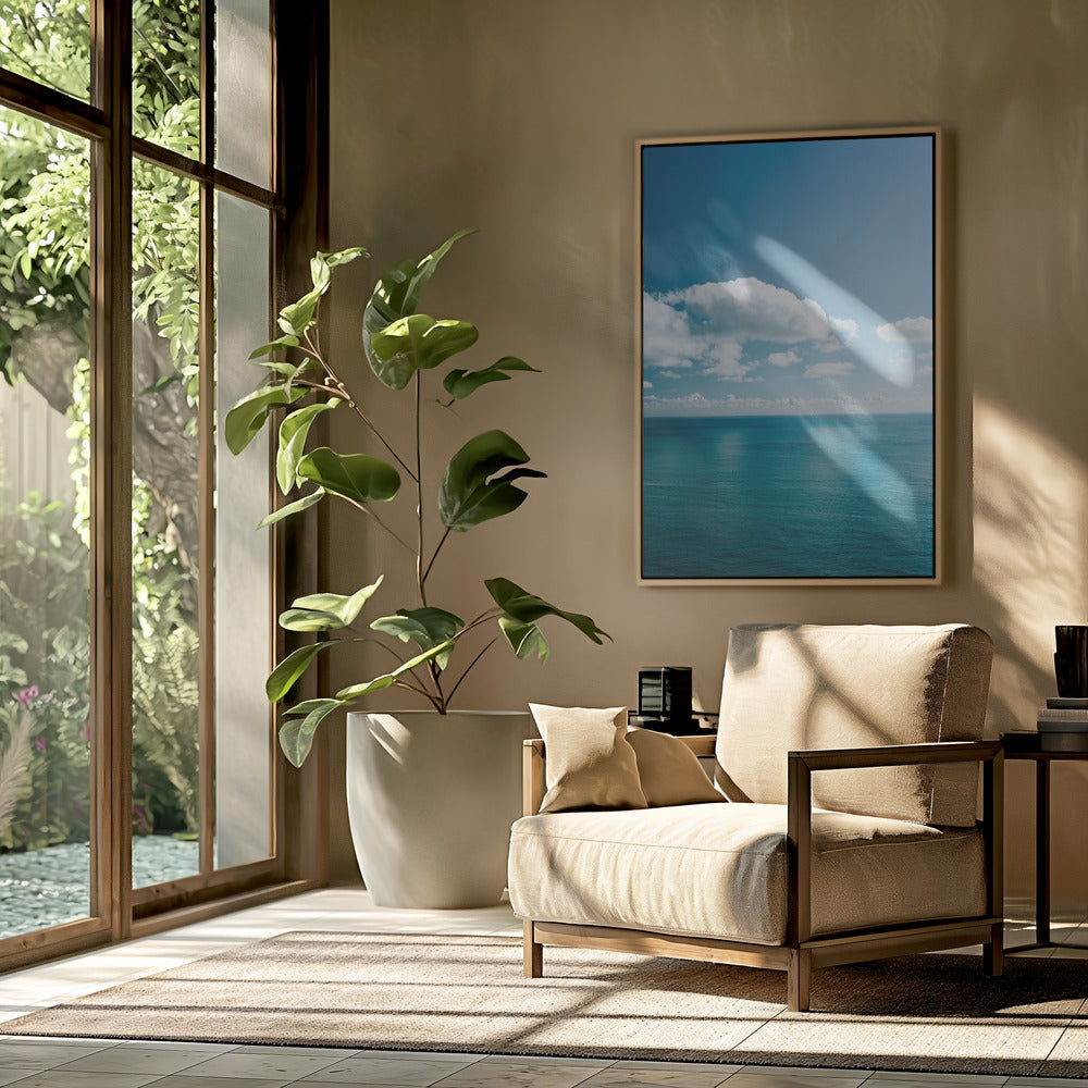 Amalfi Coast Ocean View V | Poster