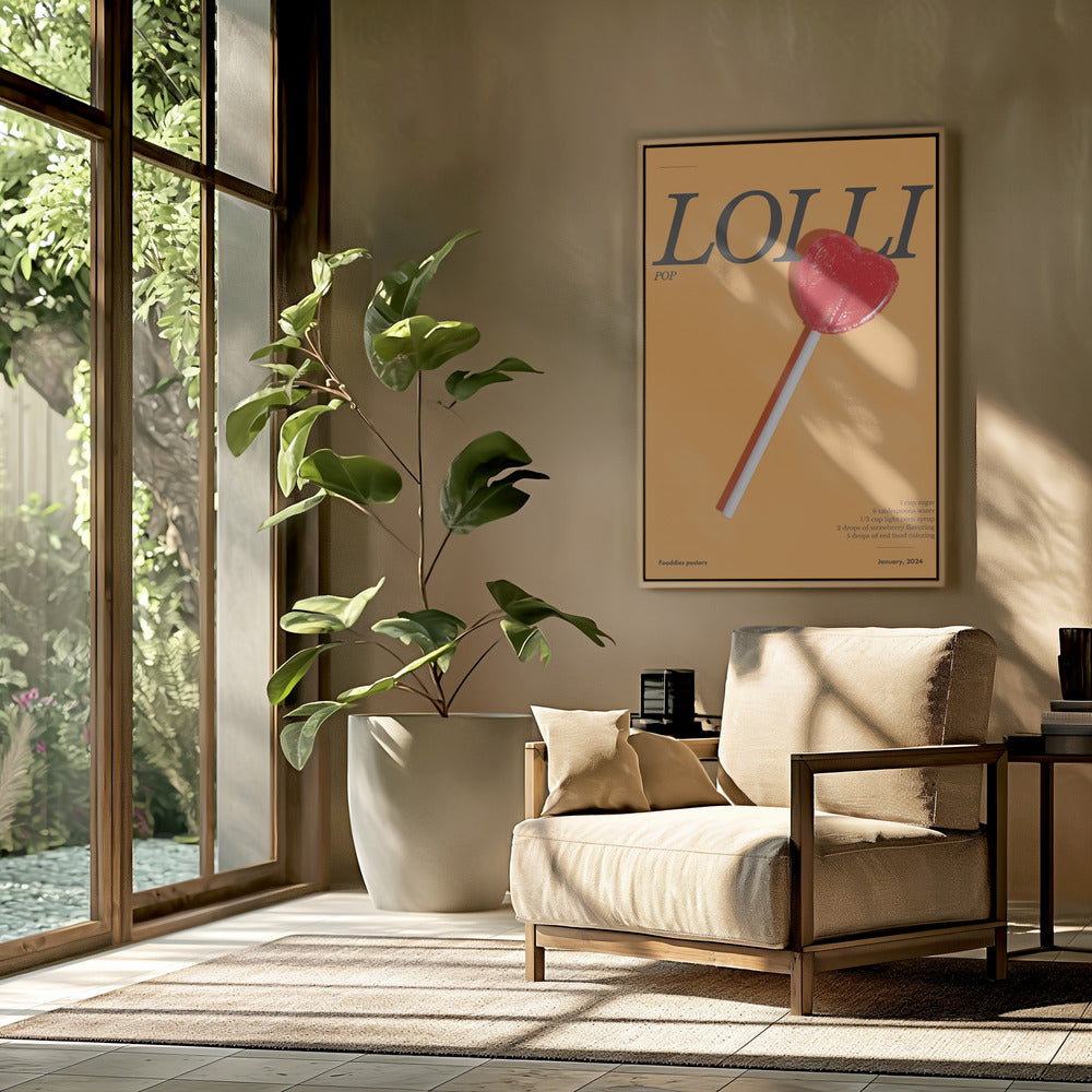 Heart Lollipop | Poster