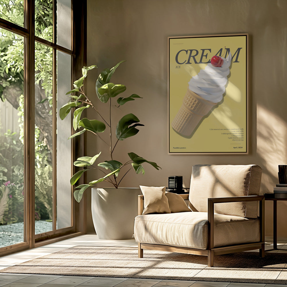 Cherry on Top Ice Cream | Poster