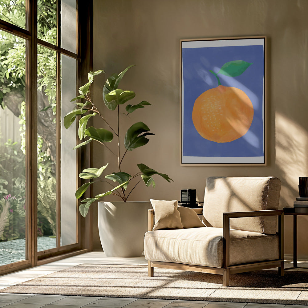 Vibrant Orange Fruit | Poster