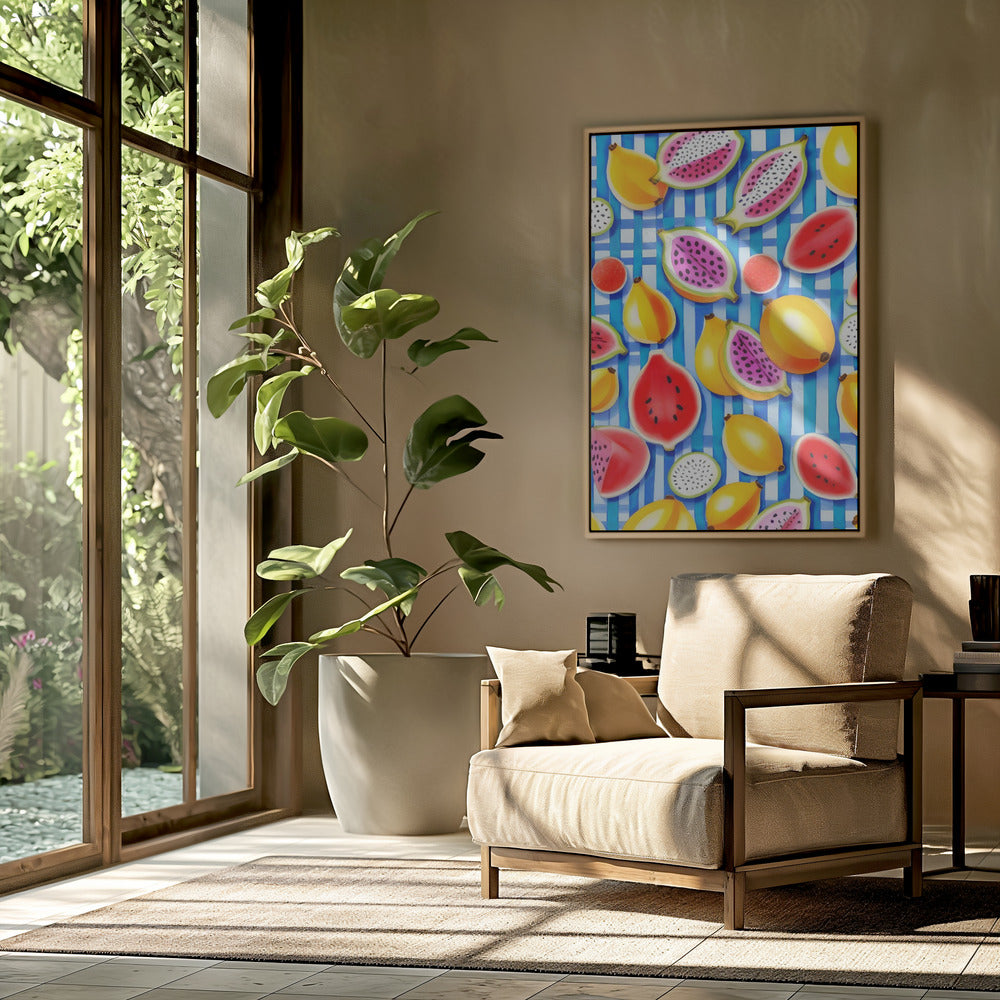 Tropical Fruit Pop | Poster