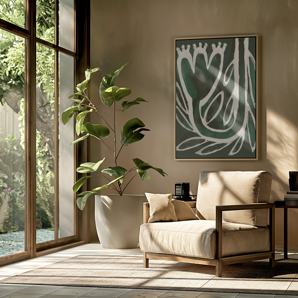 Green Bloom Symphony | Poster