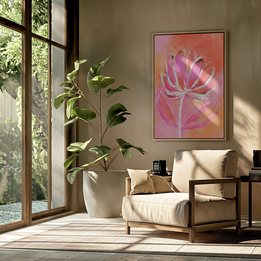 Petal Flames | Poster