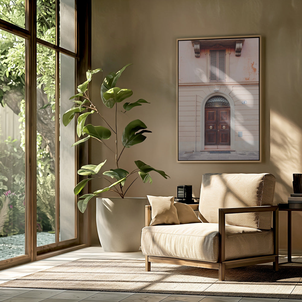 Bologna in Pink | Italy travel photography | Poster