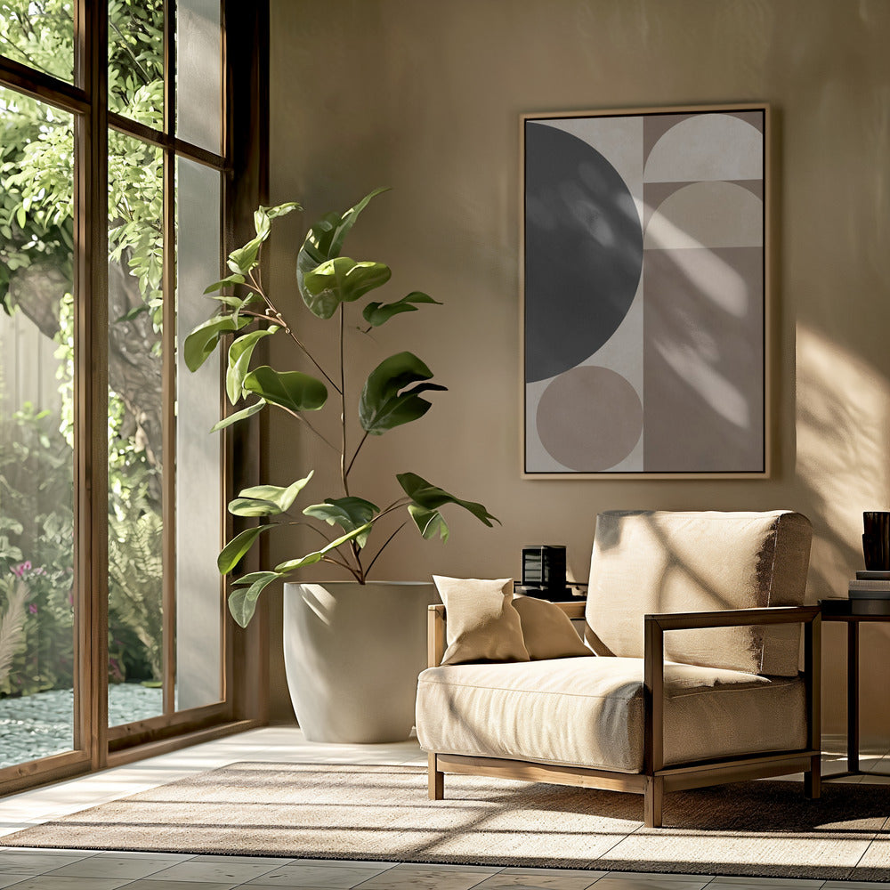 Brown geometry 6 | Poster