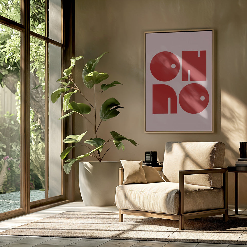 Bold Typographic Echo | Poster