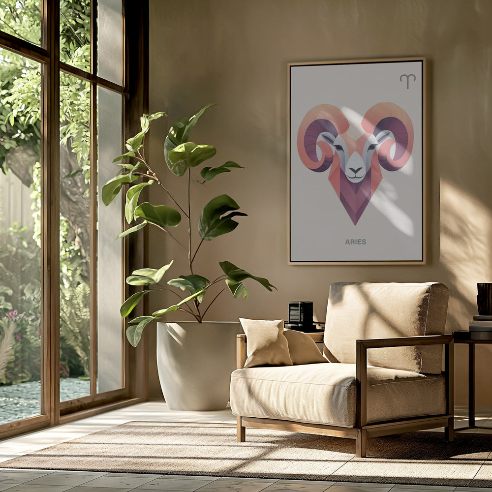 Zodiak Aries Art | Poster