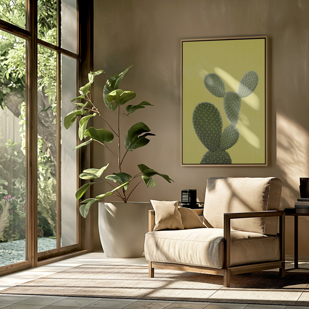 Yellow Cactus | Poster