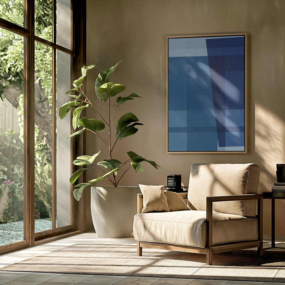 Woven Navy Jam 3 | Poster