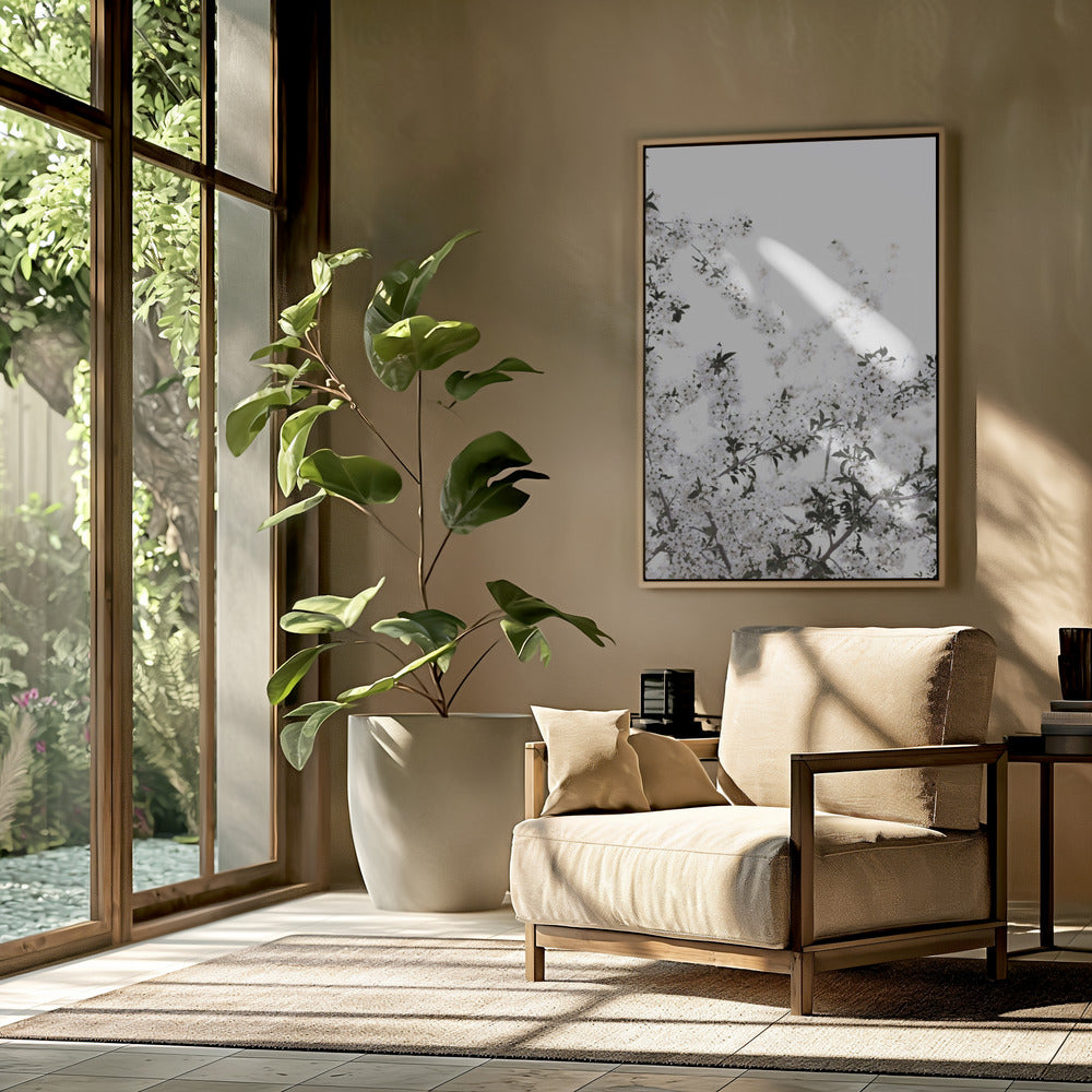 White Spring Tree 3 | Poster