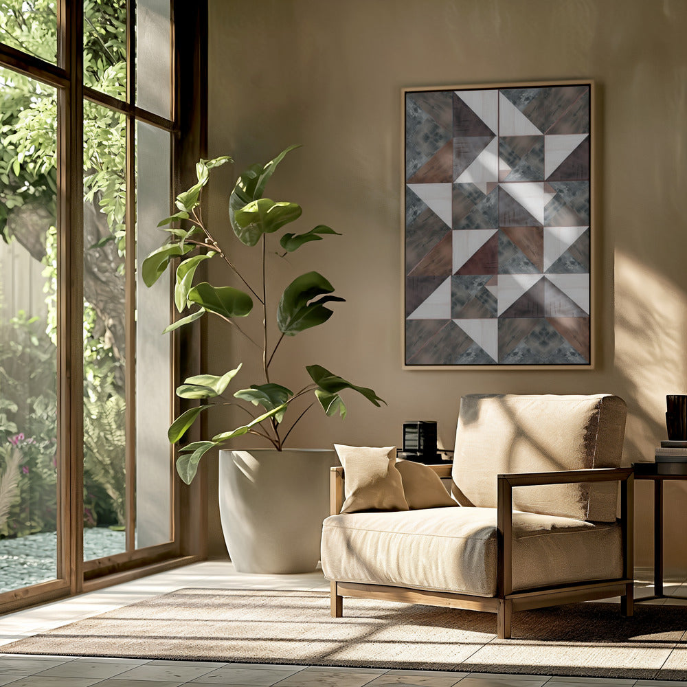 Sepia Inlay 1 | Poster