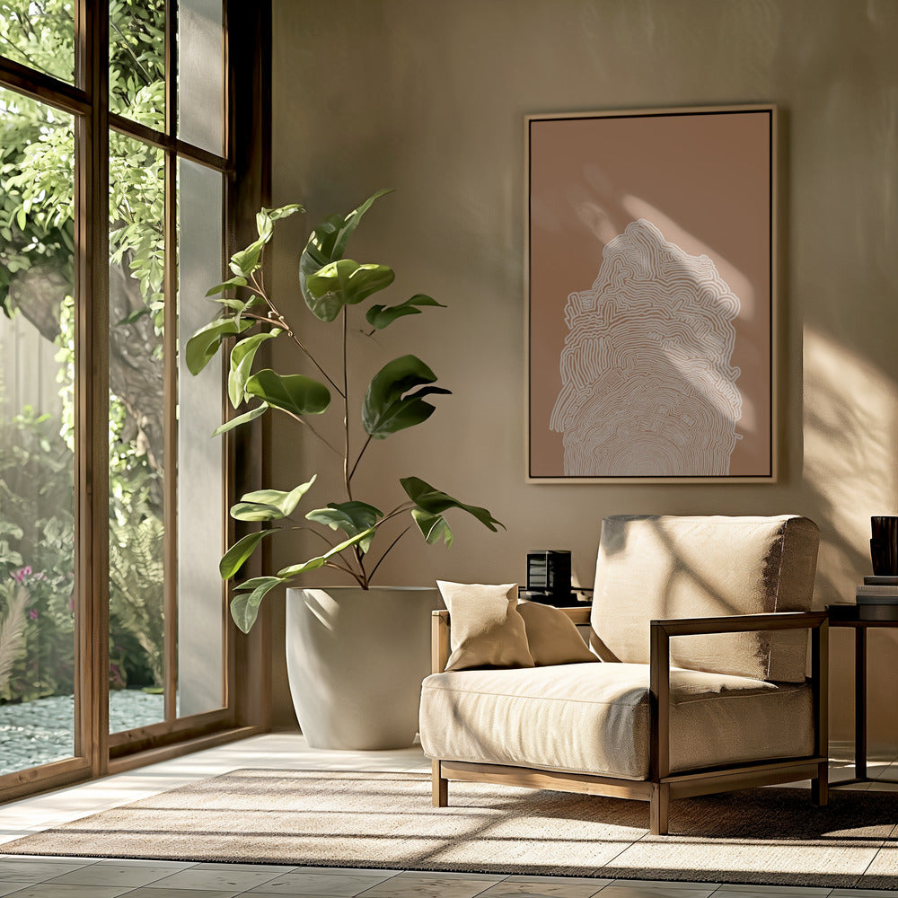 Abstract Brown | Poster