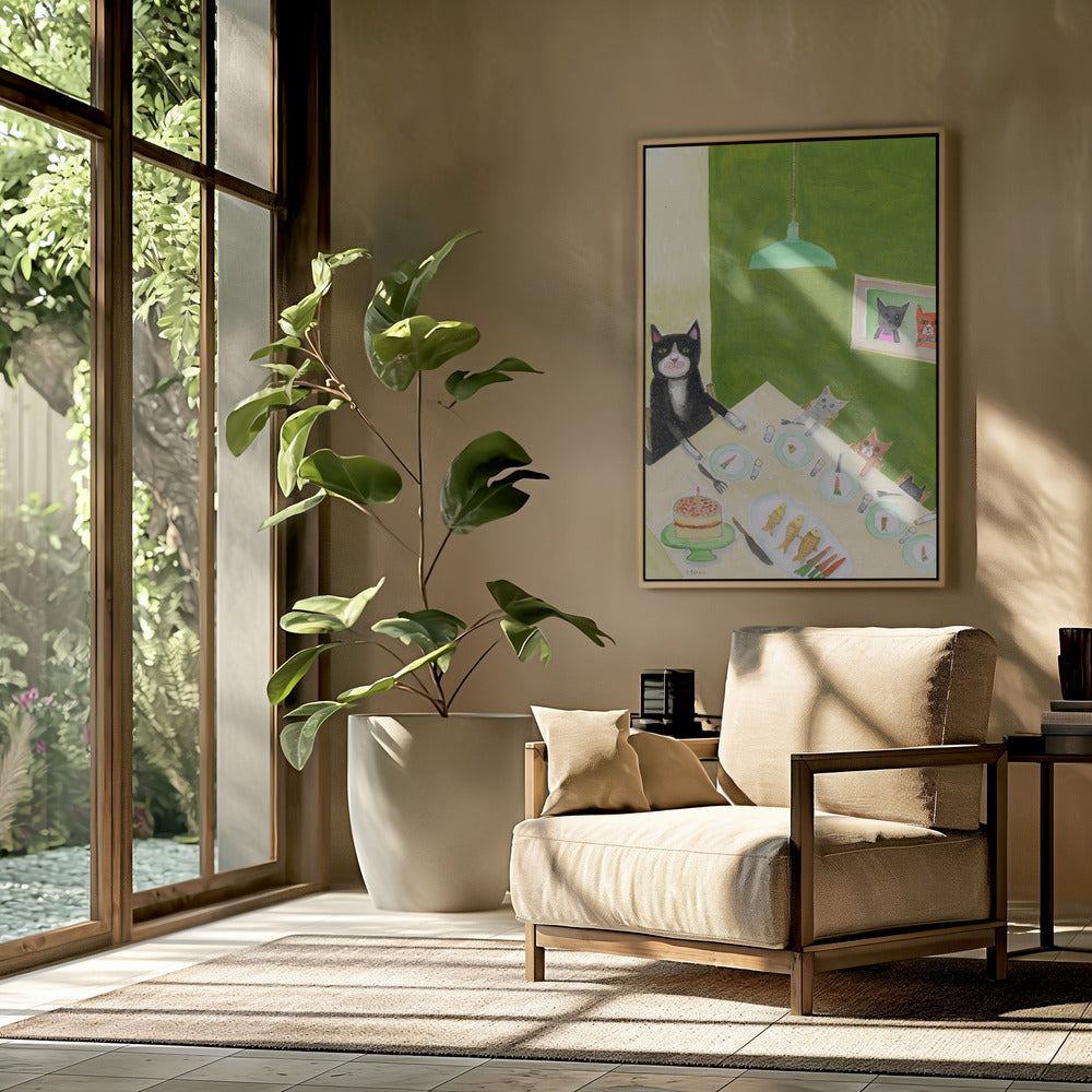 Family of cats | Poster