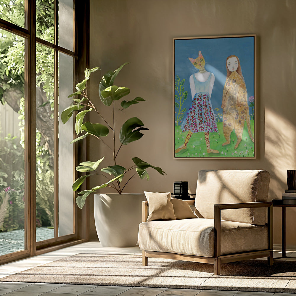 Switched Heads - Cat Lovers | Poster