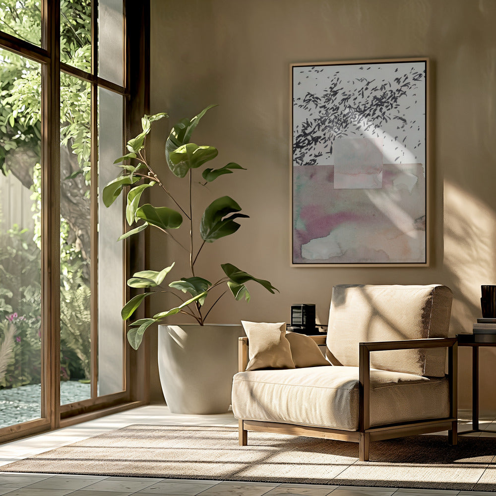 Watercolor abstract composition 7 | Poster