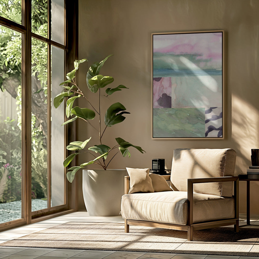 Watercolor abstract composition 10 | Poster