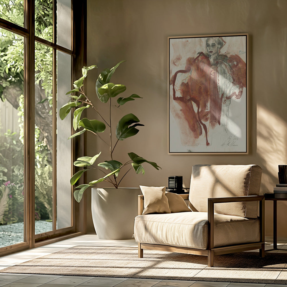 Evocative Human Figure | Poster