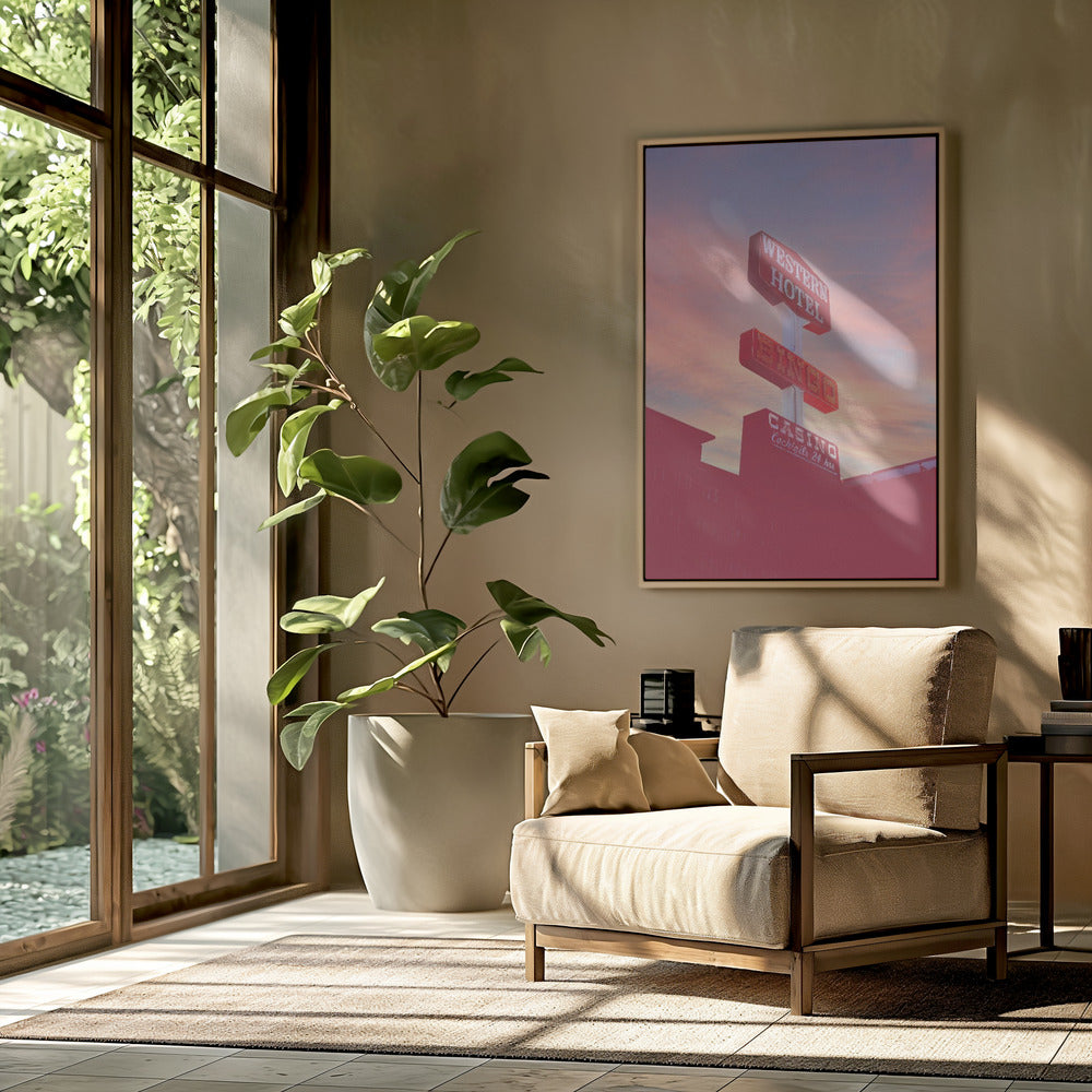 Las Vegas Western Hotel | Poster