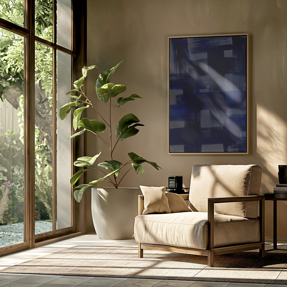 Abstract Brush Strokes 128 | Poster