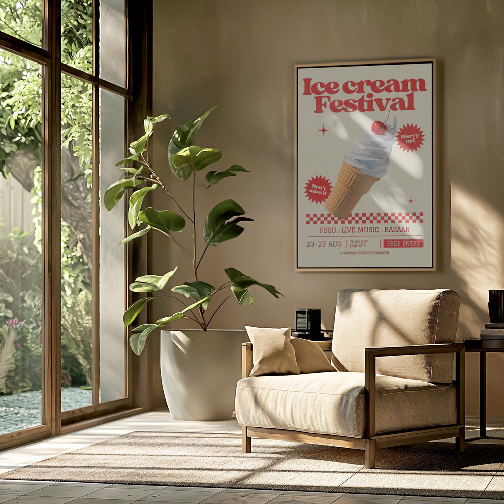 Ice Cream Festival | Poster