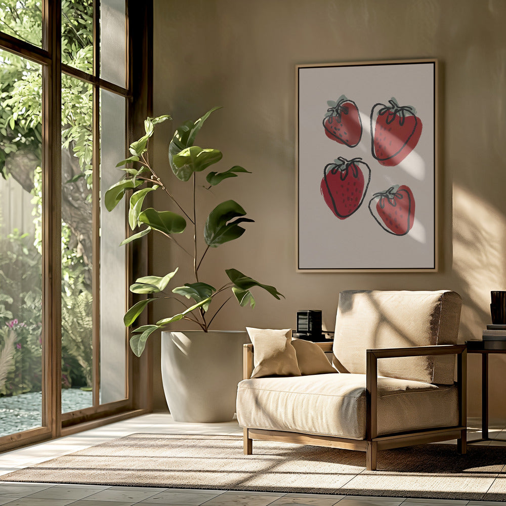 Berry Delight Sketch | Poster